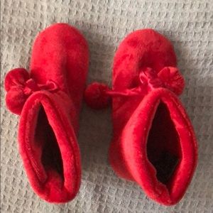 Soft & Cozy Company Red Slippers/Boots